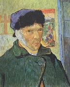 Vincent Van Gogh Self-Portrait with Bandaged Ear (nn04) USA oil painting artist